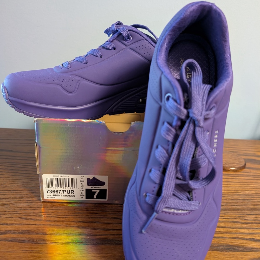 Skechers Uno Night Shades Womens Sneakers NWOT